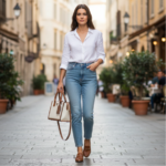 True Religion Handbag Cream Brown - Image 2