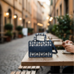 Guess Ines Mini Navy - Image 3