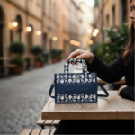 Guess Ines Mini Navy - Image 2