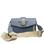 TR Guitar Sling Leather Bag Blue