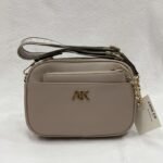 Anne Klein Camera Bag Crossbody Stone