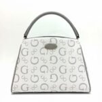 Guess Satchel Bag Oakbank Bone