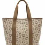 Guess Rhinebeck Tote Brown Canvas