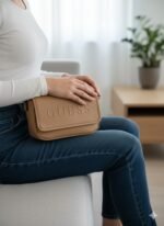 Guess Haddington Mini Sling Camel - Image 2