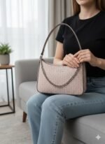 Guess Tana With Chain Kili Bag Light Rose - Image 2