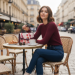 Aldo Satchel Wht Plum Lips - Image 3