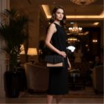 Aldo Sling Bag Chain Strap Black Brown - Image 2