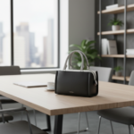 Calvin Klein Satchel White Dove Blk - Image 3