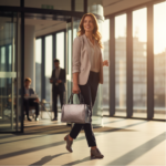 Calvin Klein Satchel Bag Blk Gun Metal - Image 3