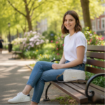 Tommy Hilfiger Camera Bag White Khaki 449 - Image 3