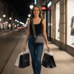 Tommy Hilfiger Dome Sling Bag Printed Black - Image 3