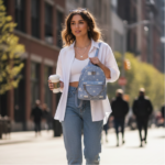 Steve Madden Mini Backpack Ice Blue Multi - Image 2