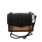 Aldo Sling Bag Chain Strap Black Brown