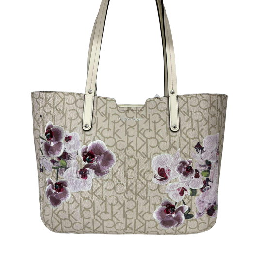 Calvin Klein Tote Floral Vanilla Floral