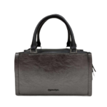 Calvin Klein Satchel Bag Blk Gun Metal