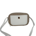 Tommy Hilfiger Camera Bag Brown White