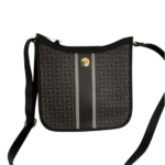 Tommy Hilfiger File Bag Printed Black