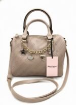 Juicy Couture Not Your Babe Satchel Bag Cafe - Image 3