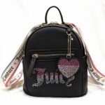 Juicy Couture Rainbow Backpack Liquorice