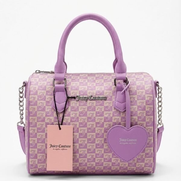 Juicy Couture Feme Satchel Violet Tulle