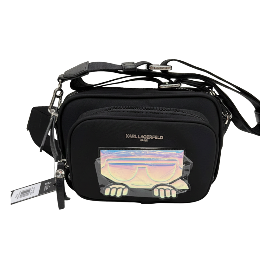 Karl Lagerfeld Belt Body Bag Black Nylon Karl Lagerfeld Belt Body Bag Black Nylon - Image 1