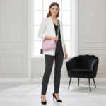 Karl Lagerfeld Camera Bag Pink - Image 2