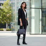 Karl Lagerfeld Mini Tote Blue Indigo - Image 2