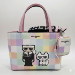 Karl Lagerfeld Satchel Pastel Multi Color