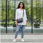 Nine west Sling Jet Black Logo - Image 2