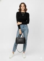 Tommy Hilfiger 2Way Bag Nylon Black - Image 2
