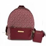Tommy Hilfiger Backpack Red With Coin Purse