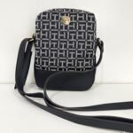 Tommy Hilfiger CP Sling Bag Navy Blue Canvass Leather