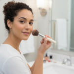 B-Pure Bronzer Revitalizing Stick in Deep Tan with Vitamin E - Image 2