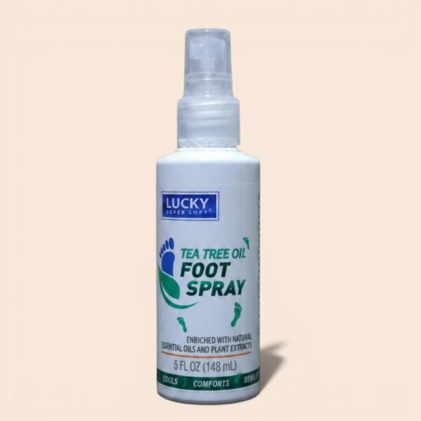 LUCKY SUPER SOFT TEA TREE OIL FOOT SPRAY	LS-12598