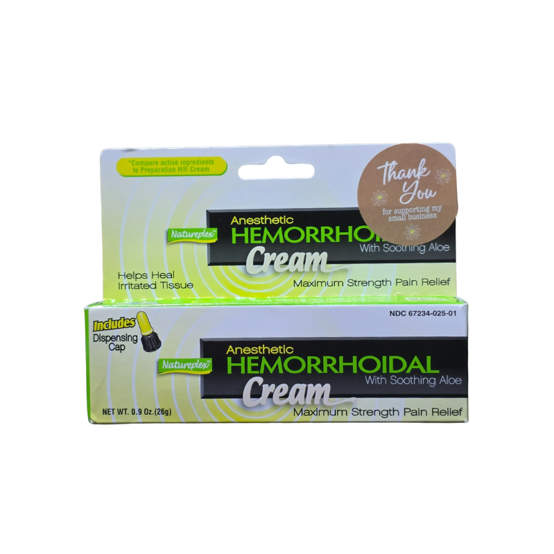 JBSFA Affordables B-2 (88) Natureplex Anesthetic Hemorrhoidal Cream with Soothing Aloe - Image 1