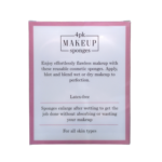 Sassy + Chic Mini Sponges 4pc - Image 2