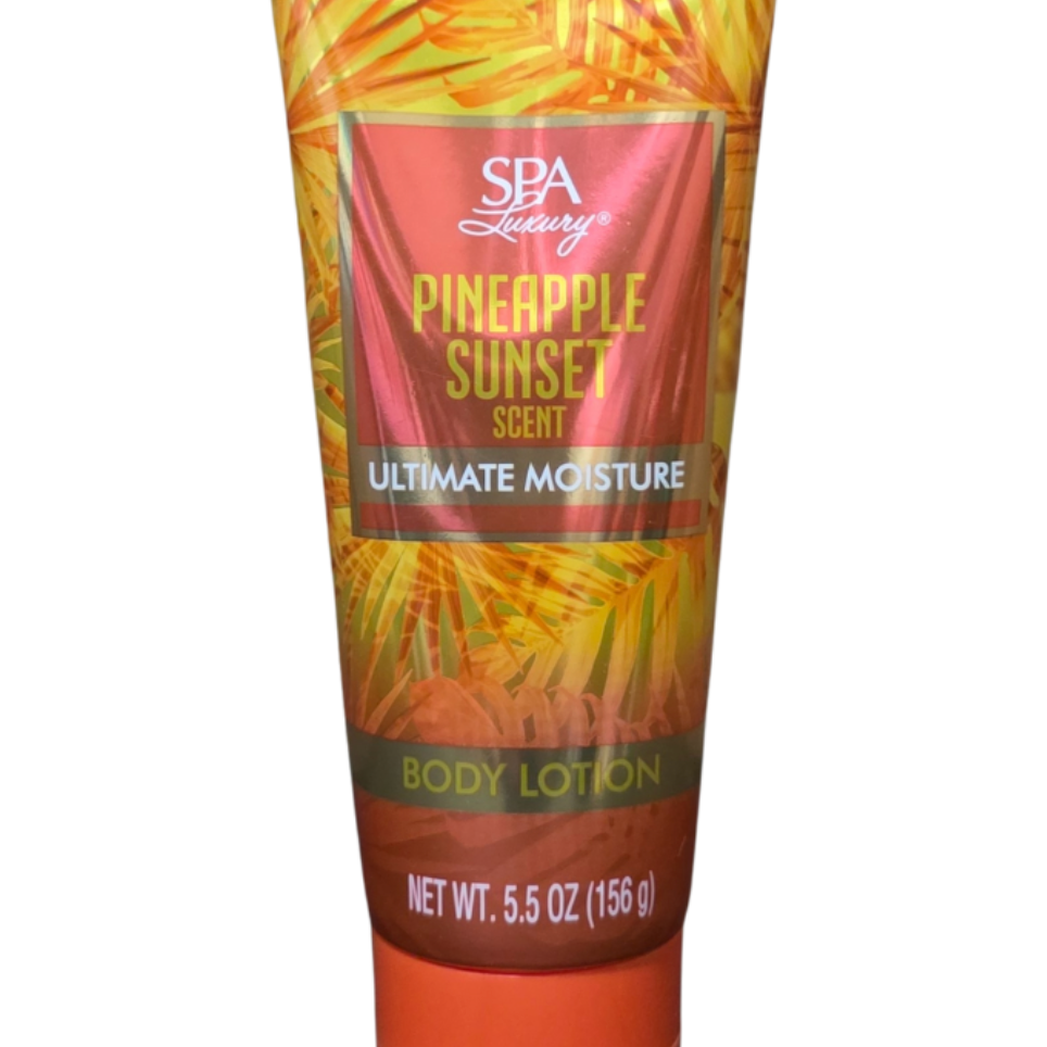2. Spa Luxury Pineapple Sunset Spa Luxury Lotion Pineapple Sunset - Image 1