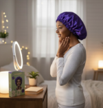 Hair Bonnet (purple) - Image 3