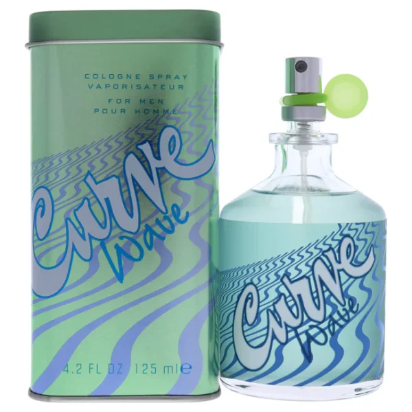 Curve Wave Cologne Spray Vaporisateur 125mL
