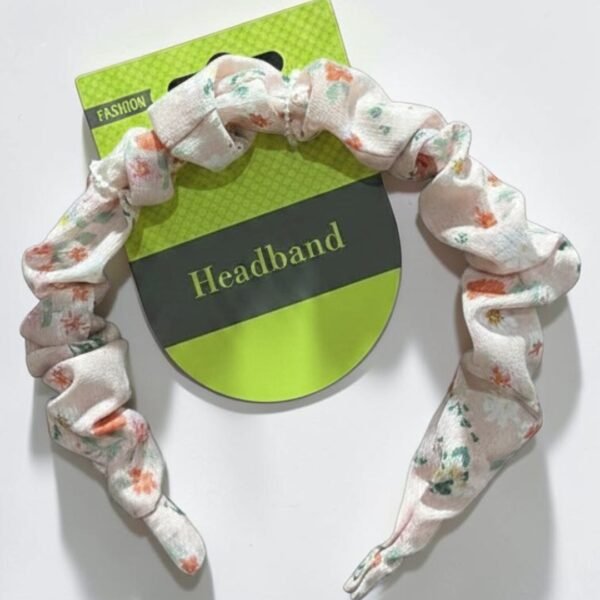 13+ FASHION HAIRBAND FLORAL PINK FH-771