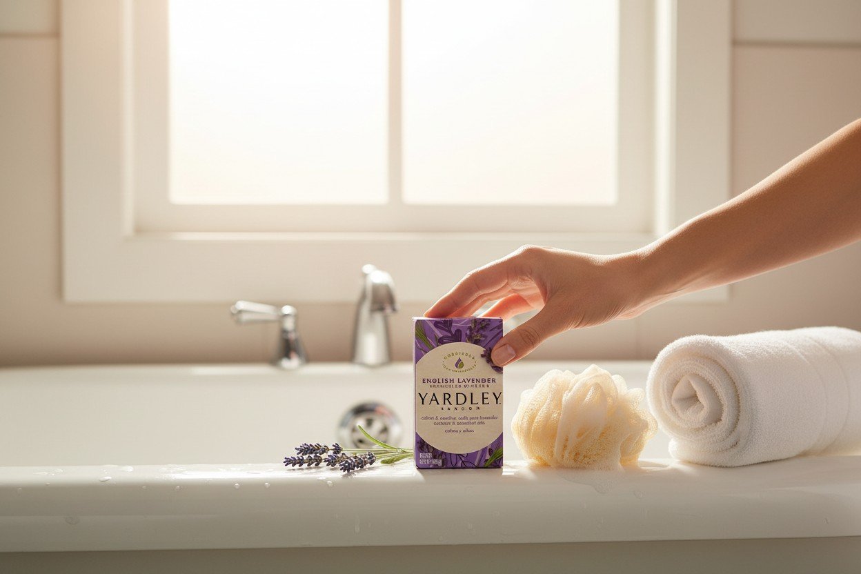 YARDLEY LONDON ENGLISH LAVENDER BATH BAR 120g - Image 2