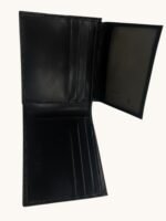 Guess Men's Wallet Bifold Leather Black With Gray Printed G - Image 2