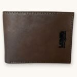 Levi's Men's Wallet Bifold Brown With Black Levi's Embossed