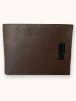 Levi's Men's Wallet Bifold Brown With Black Levi's Embossed