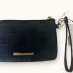 Steve Madden Black Wristlet