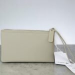 Lacoste Clutch Leather Brindle Beige - Image 2