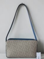 Calvin Klein Kili Bag Leather Beige and Blue - Image 2