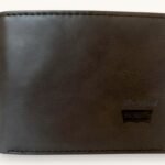 Levi's Men's Wallet Leather Light Taupe Bifold