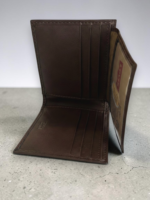 Levi's Men's Wallet Bifold Brown With Black Levi's Embossed - Image 2