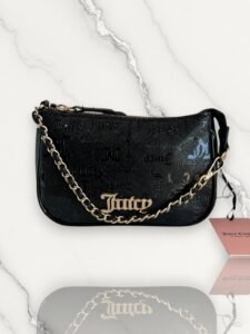Juicy Couture Convertible Wristlet Liquorice Black